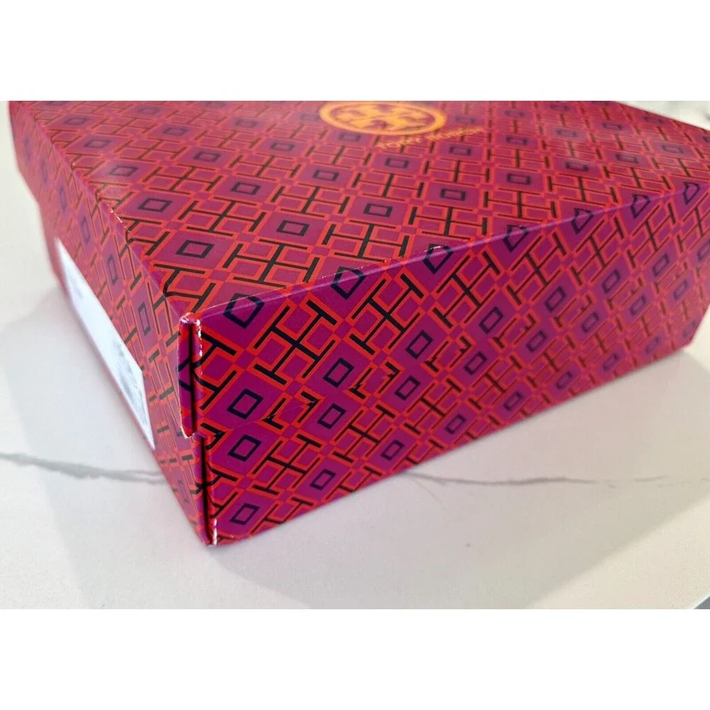 Authentic Tory Burch Shoebox Storage Decor Gift Box‎ W/ Tissue Paper 12x9x4.5